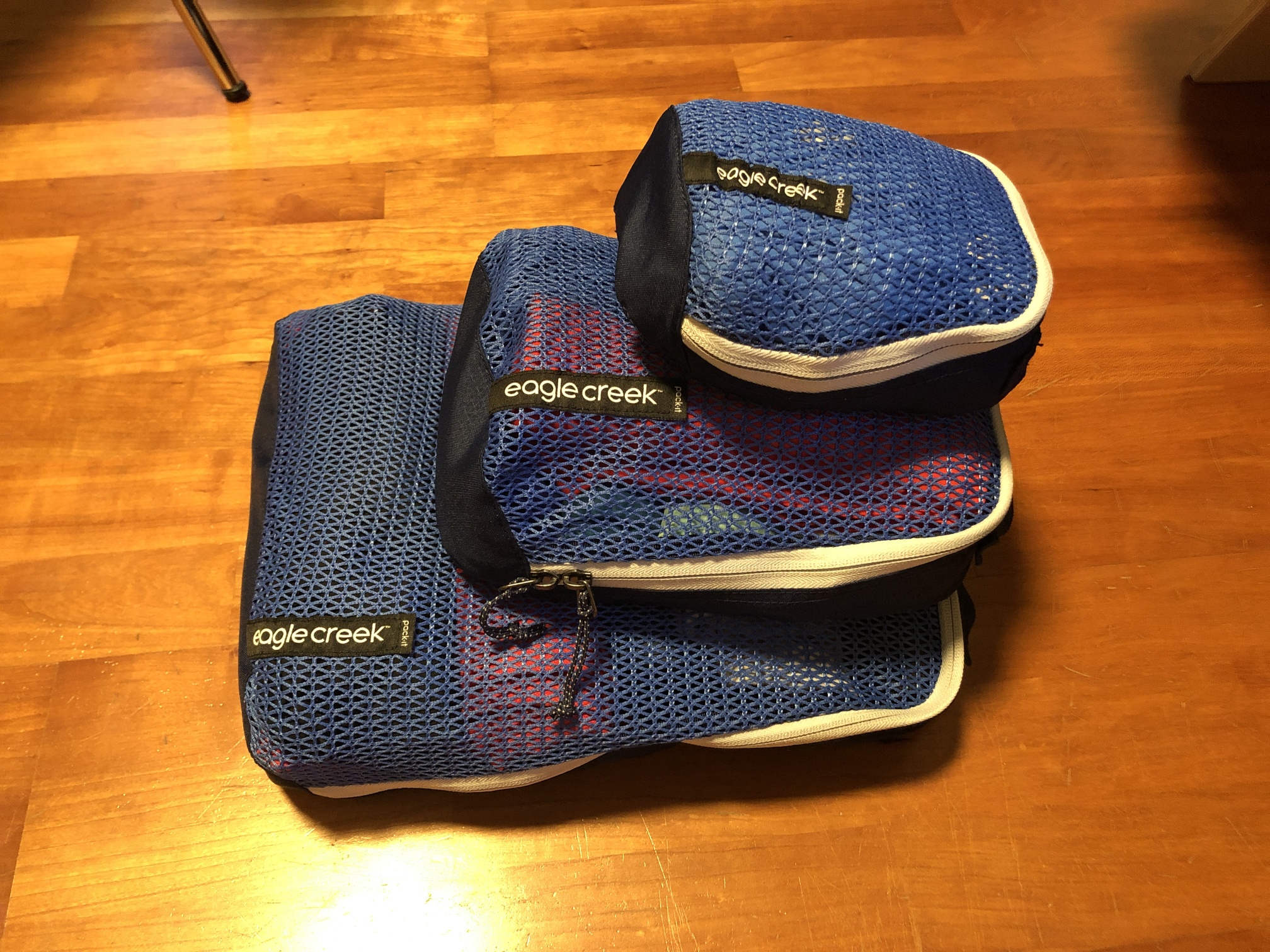 Alle drei Packtaschen zusammen