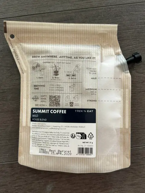 Der kompetente OUTSIDEstories-Test: Katadyn Trek ’n Eat Filterkaffee 