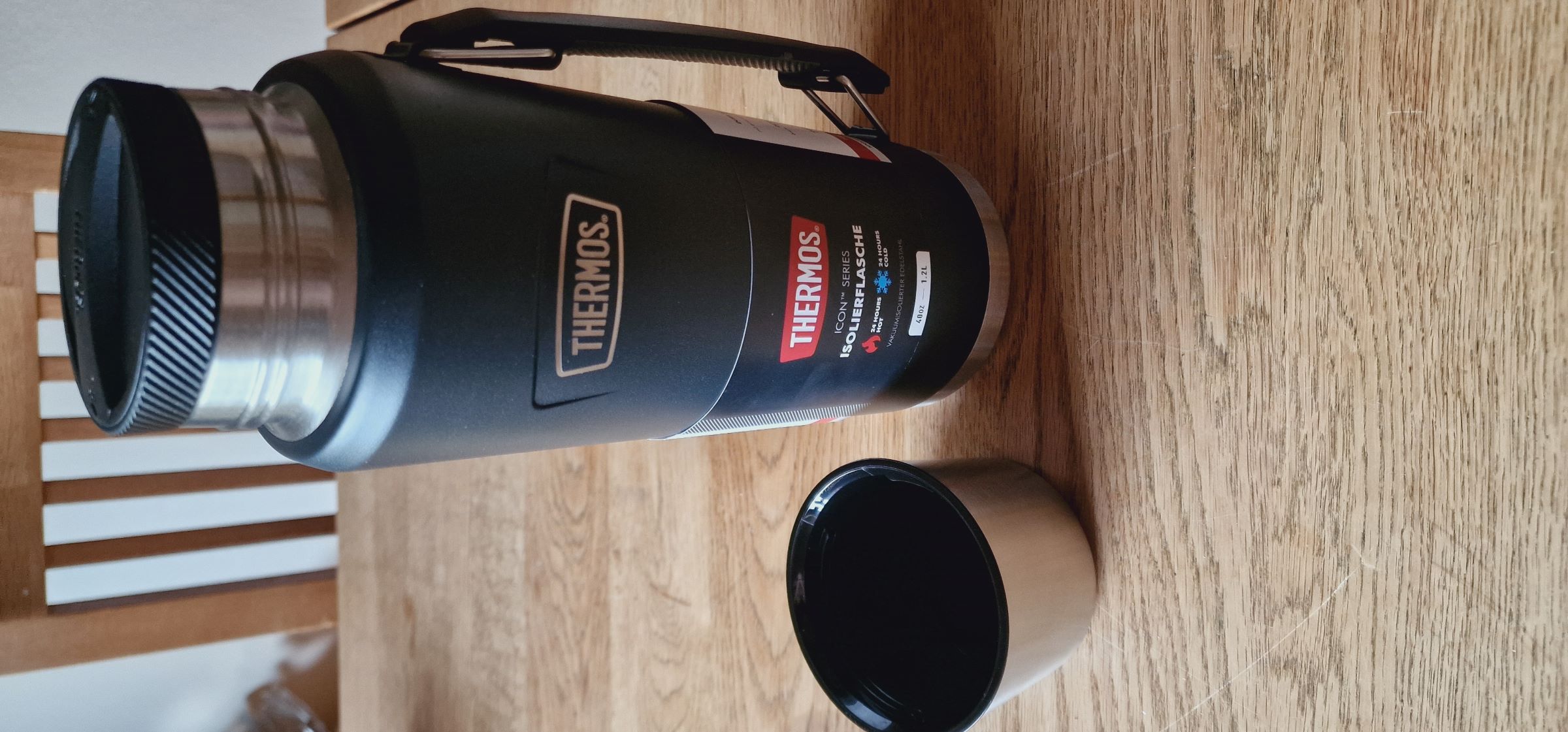 Mit 1,2 Liter auch für zwei Personen genug Inhalt für einen Ausflug geeignet