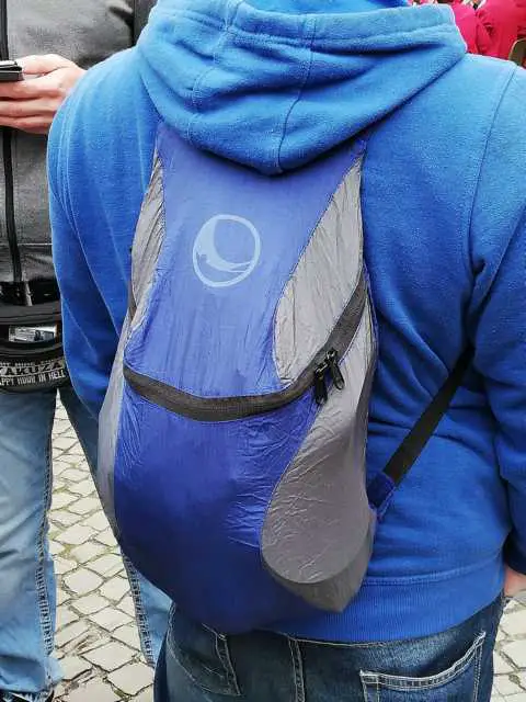 Volumen vom Rucksack