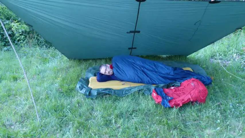 Verwendung als Schlafsack