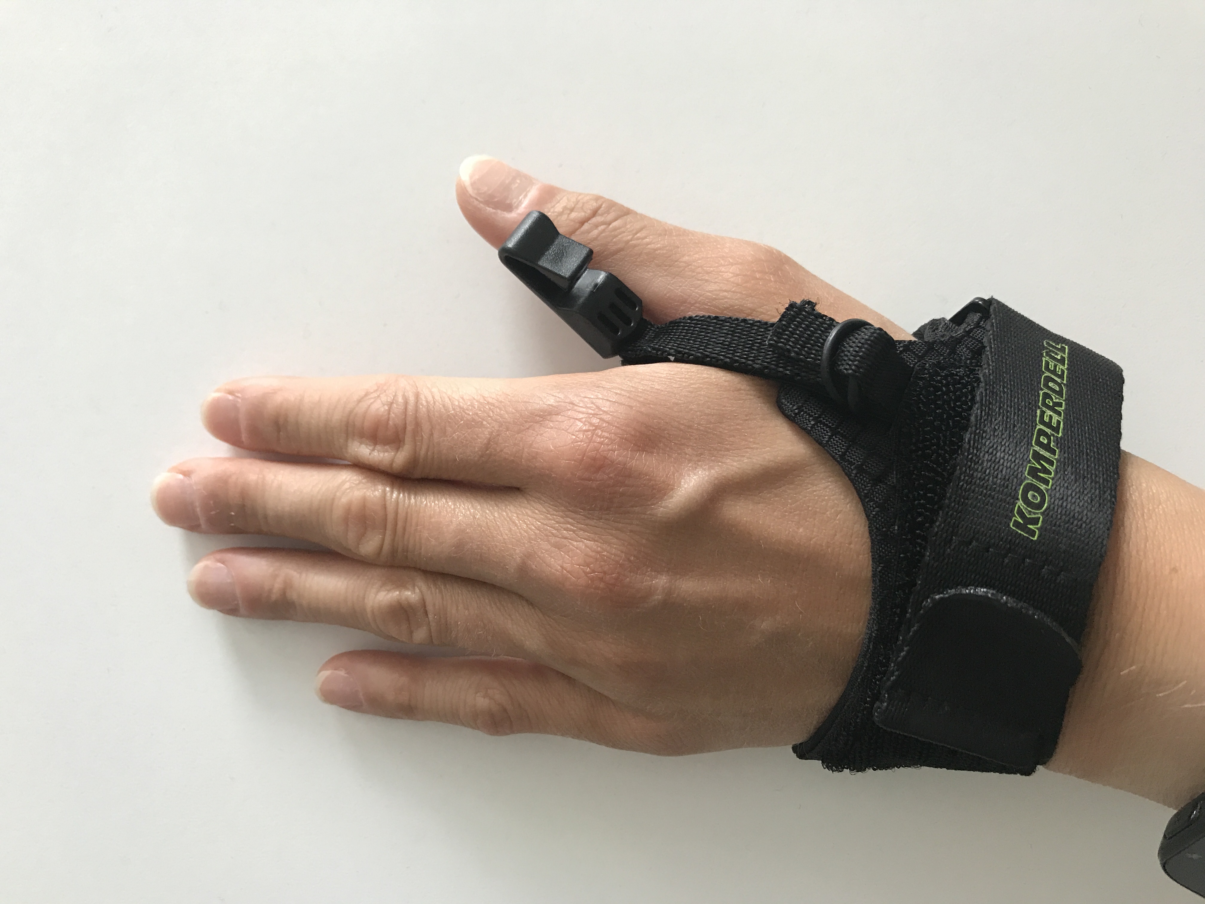 Schlaufe in Hand oben - Komperdell