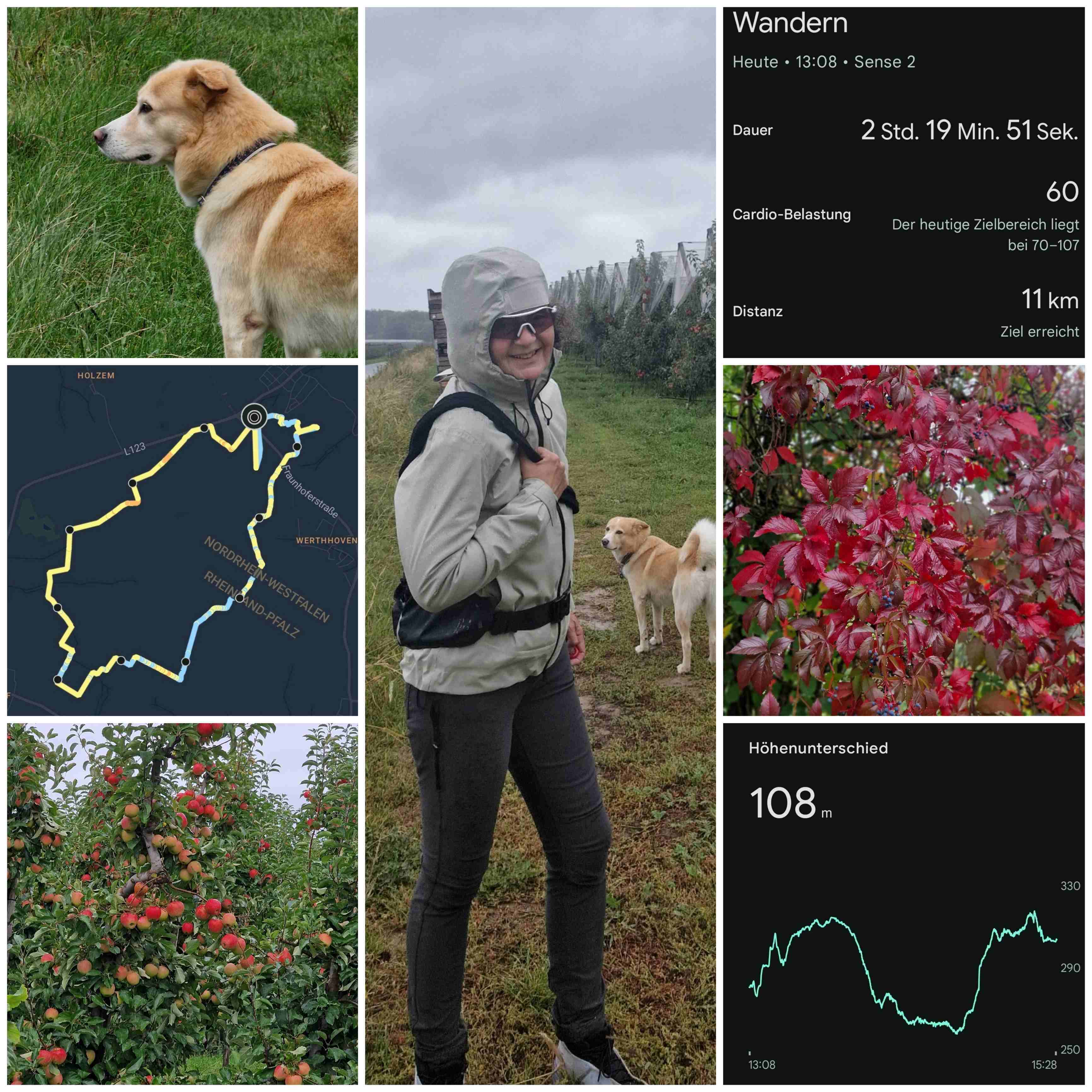 Wandern im Regen
