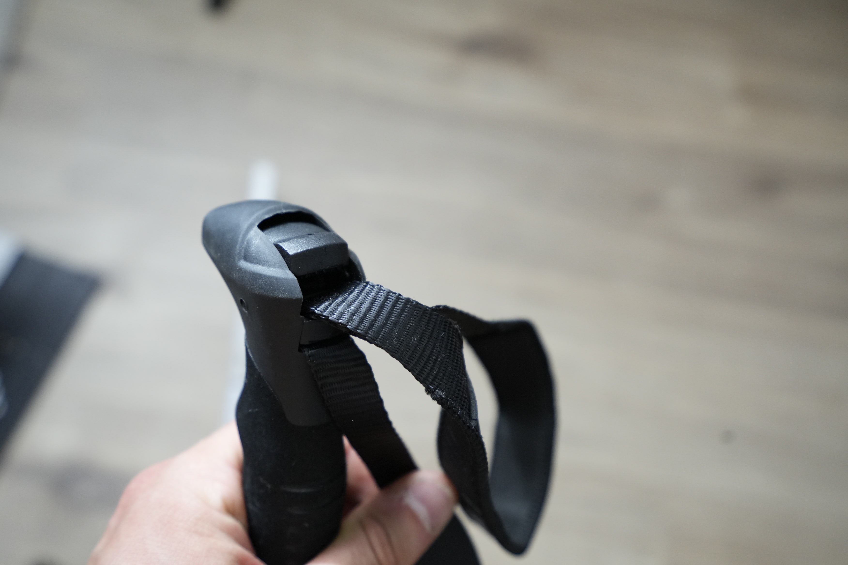 Handschlaufenverstellung