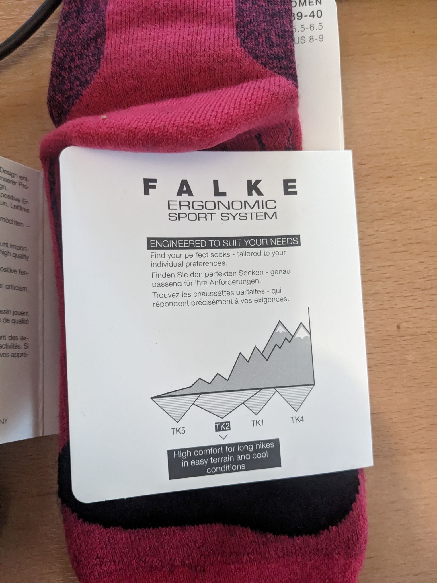 Label TK 2 hinten