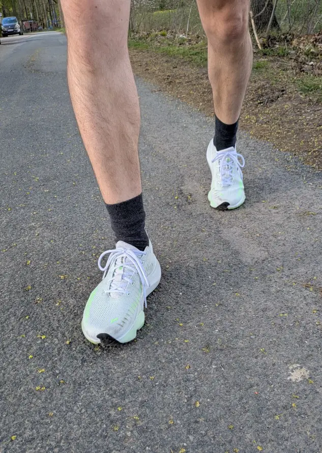 Lauf von vorne