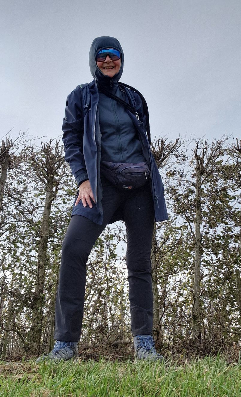 Der scharfe Wind ist bei meinen Outdooraktivitäten immer eine Herausforderung!