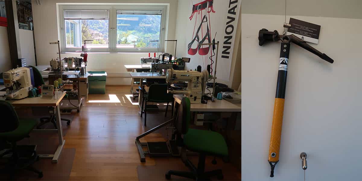 Werkstatt und Museum Kletterausrüstung
