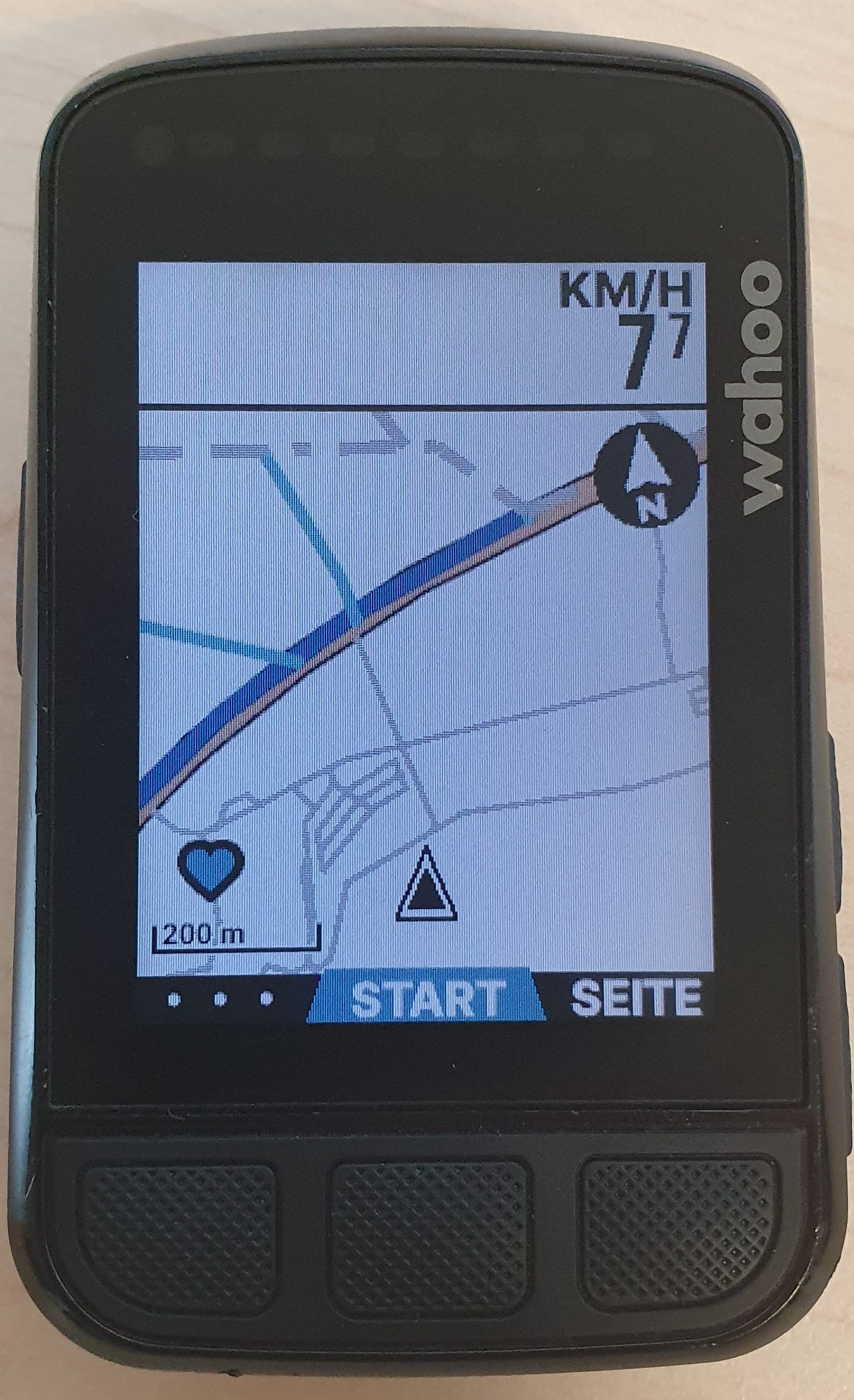 Navigation mit dem Wahoo Elemnt Bolt v2