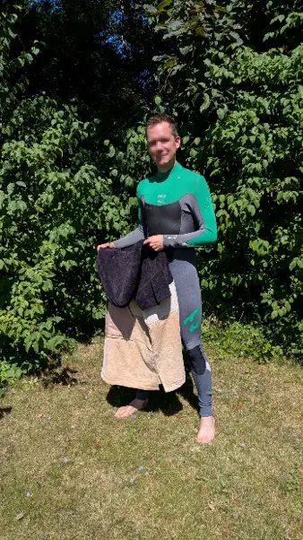 Bild nach dem Surfen