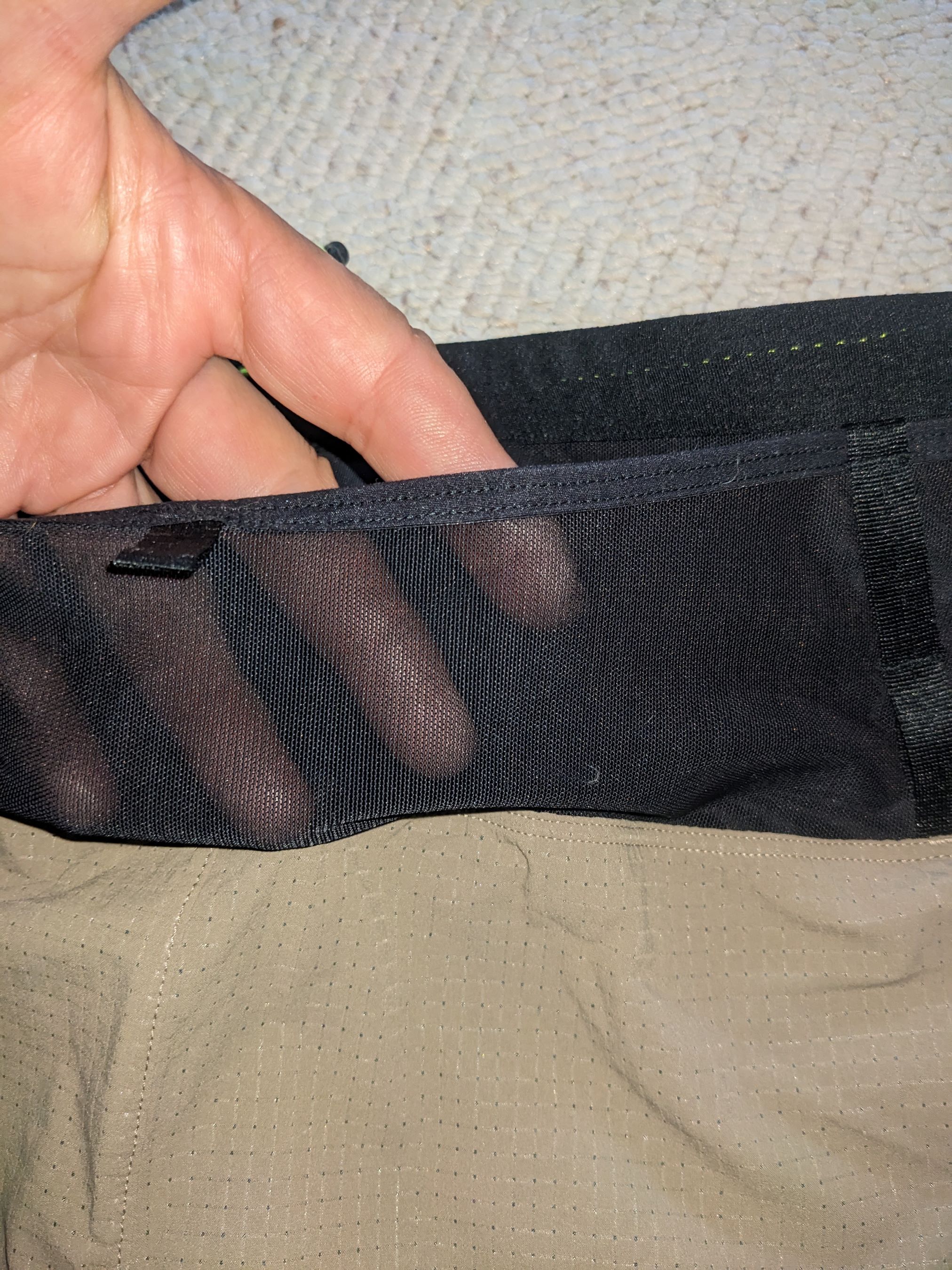 Netztasche Gewebeansicht