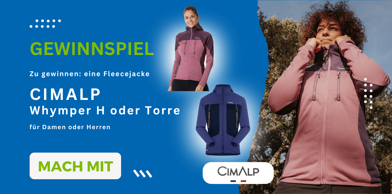 Gewinnspiel Cimalp Fleecejacke Cimagrid