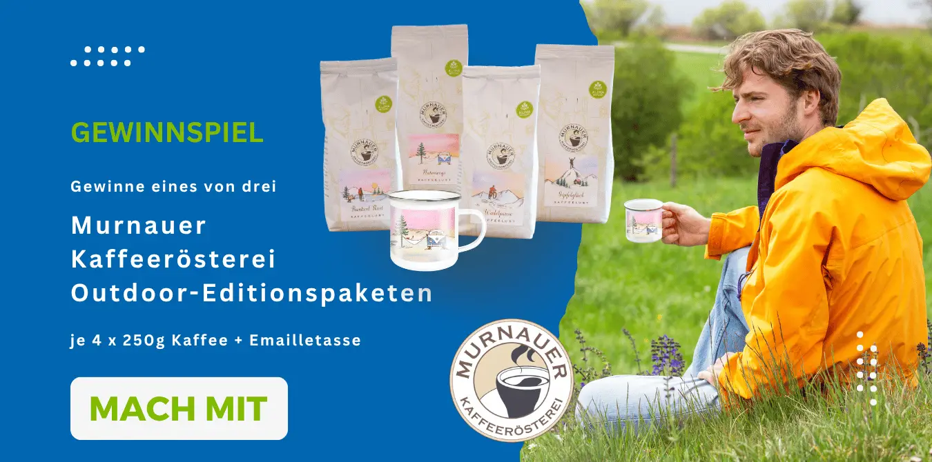 Murnauer Kaffeerösterei Outdoor-Kaffee Gwewinnspiel