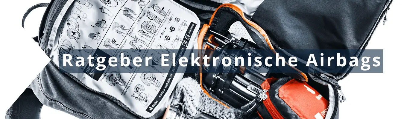Lawinenrucksäcke mit Gebläse, Elektronische Airbagsysteme