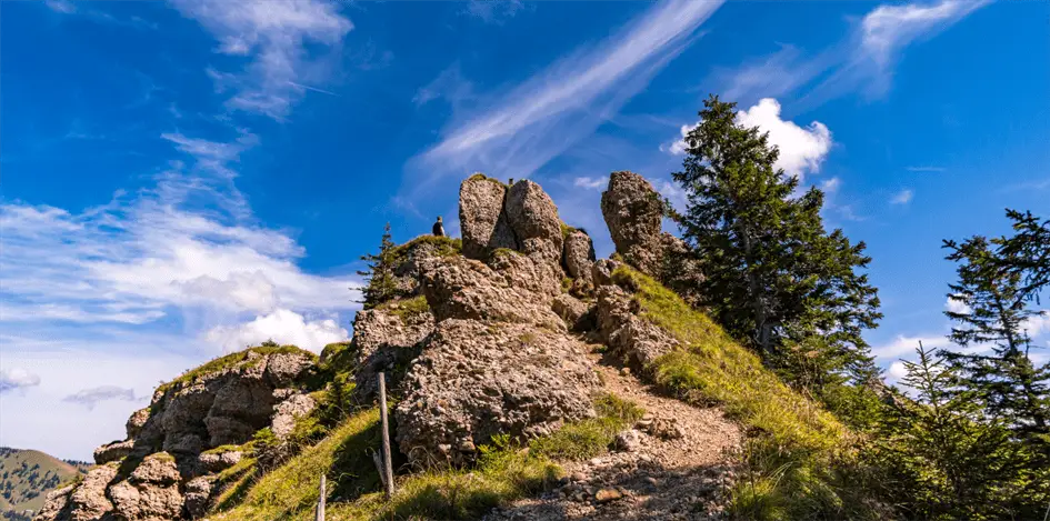 wandern, Naturpark Nagelfluhkette