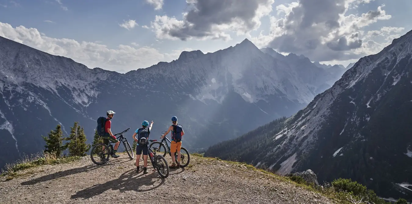 3 beliebte Mountainbike-Touren im Leutaschtal Tirol - Österreich