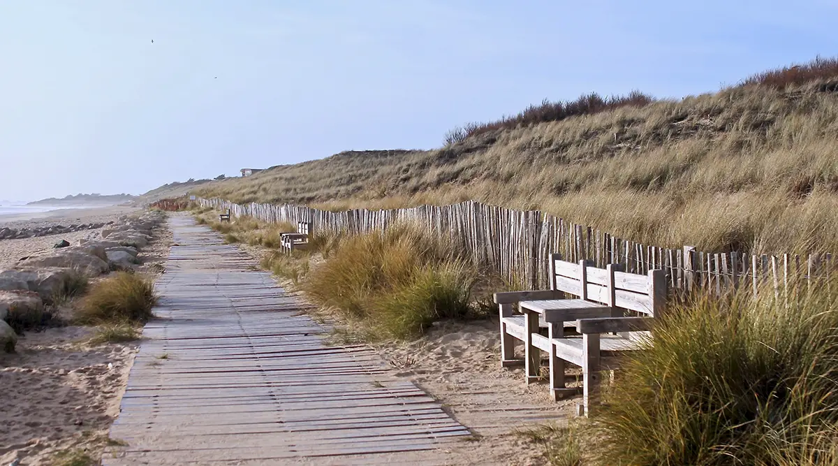 Küstenwanderungen Atlantikküste, Frankreich,