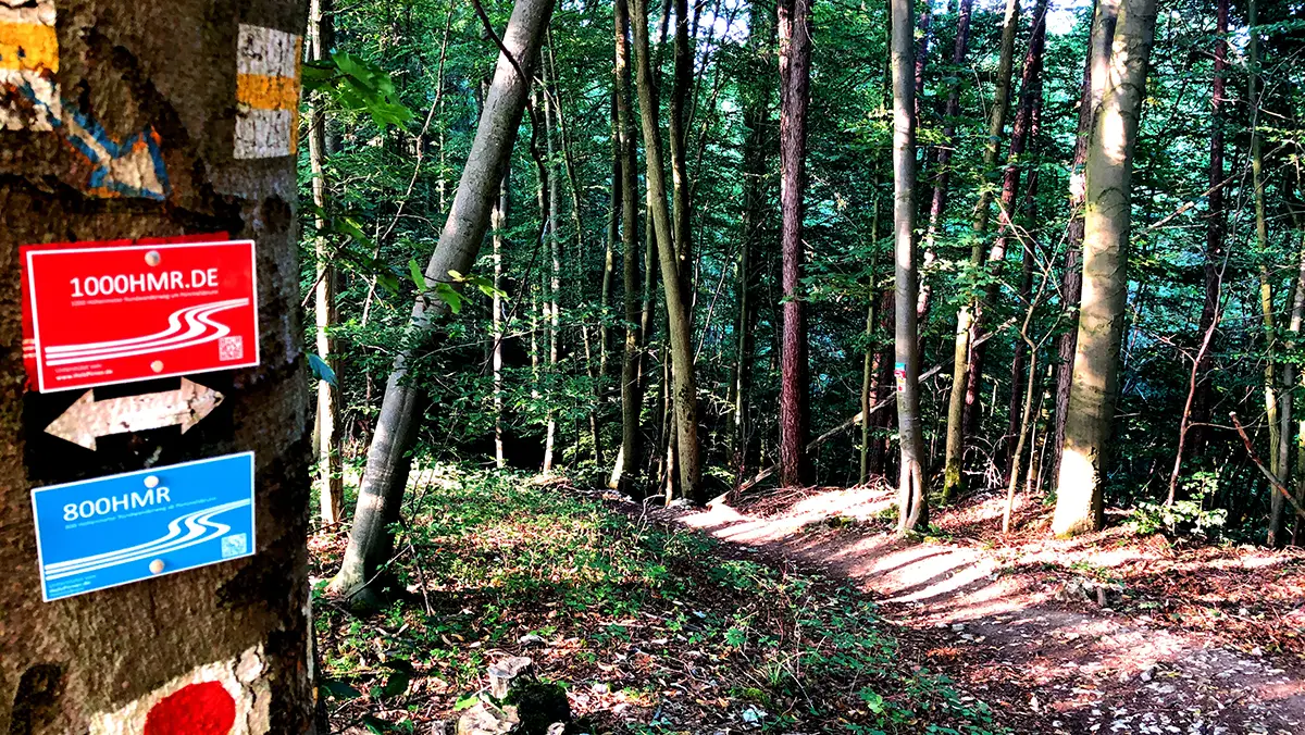 OUTSIDEstories-Unterwegs Tipp 800 Höhenmeter Weg Nürnberger Land