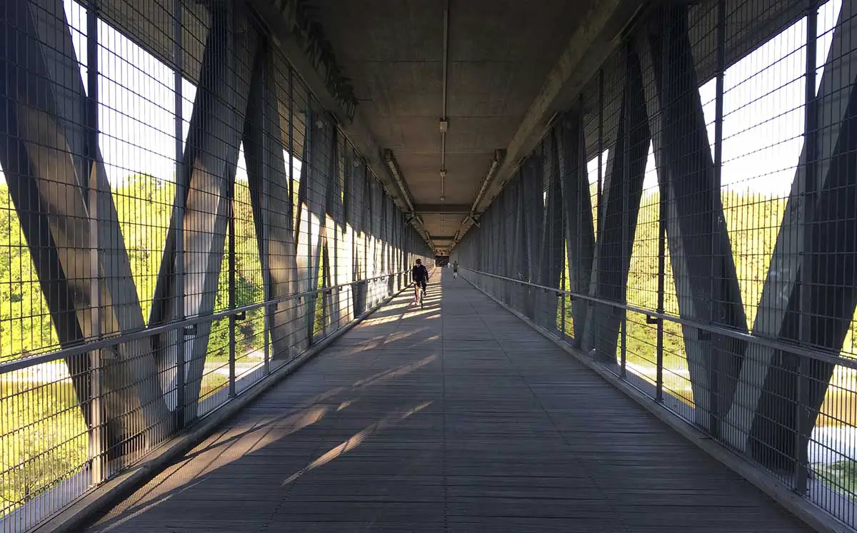 Isar-Trails Großhesseloher Brücke