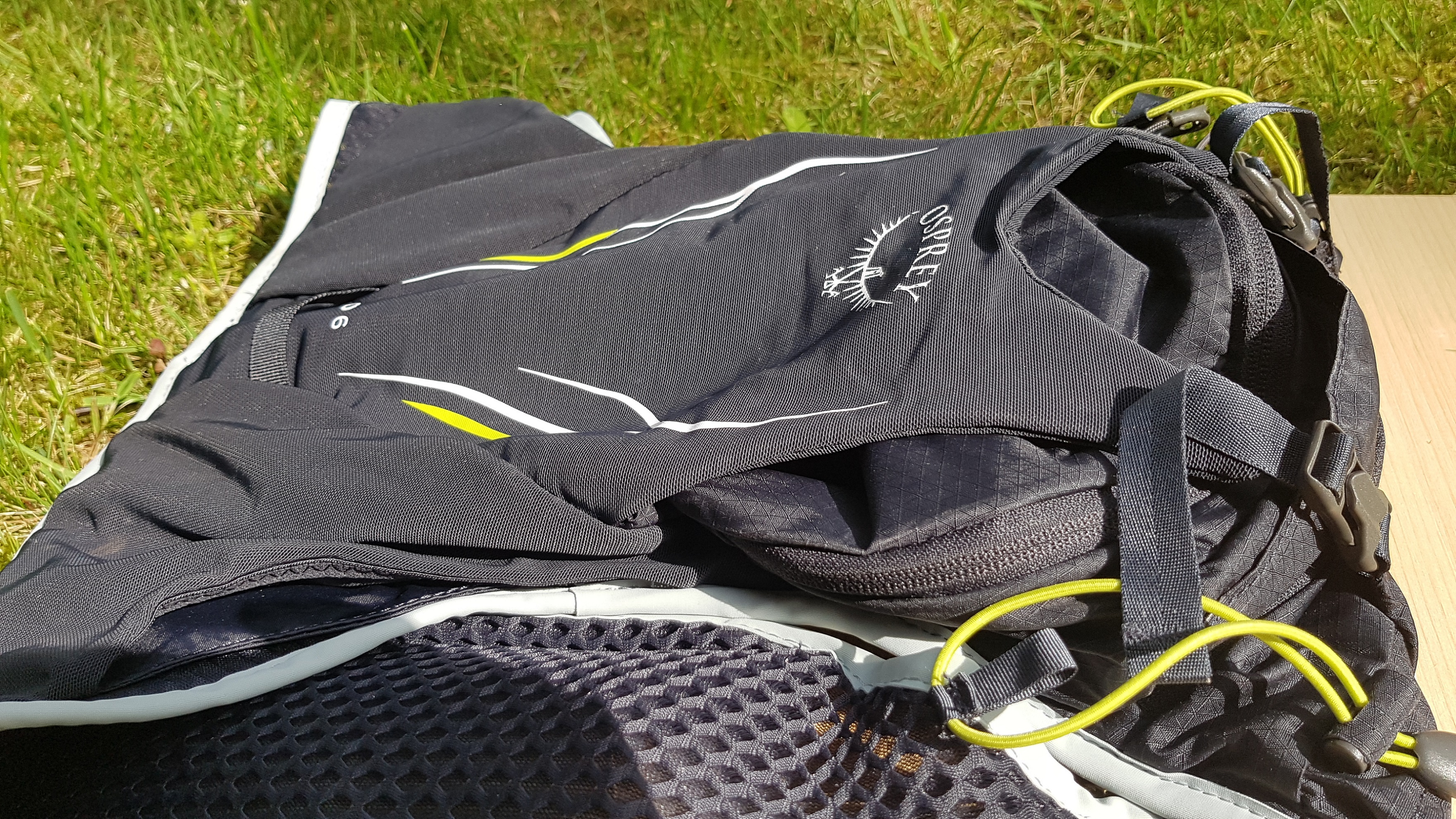 Stockhalterung und Einschub-Tasche