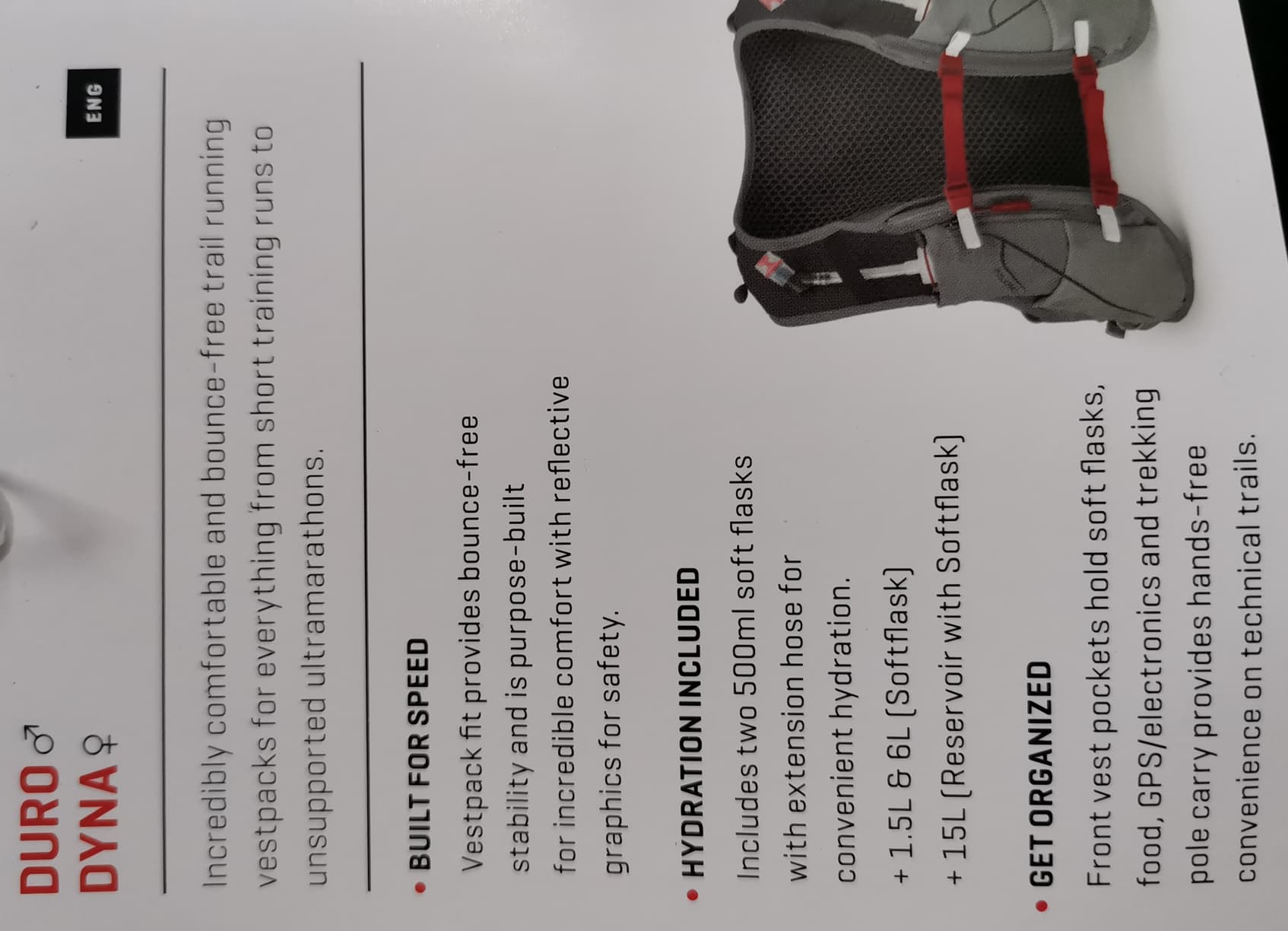 Osprey Duro 6 Trinkrucksack 44