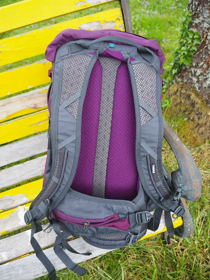 Rucksack von hinten