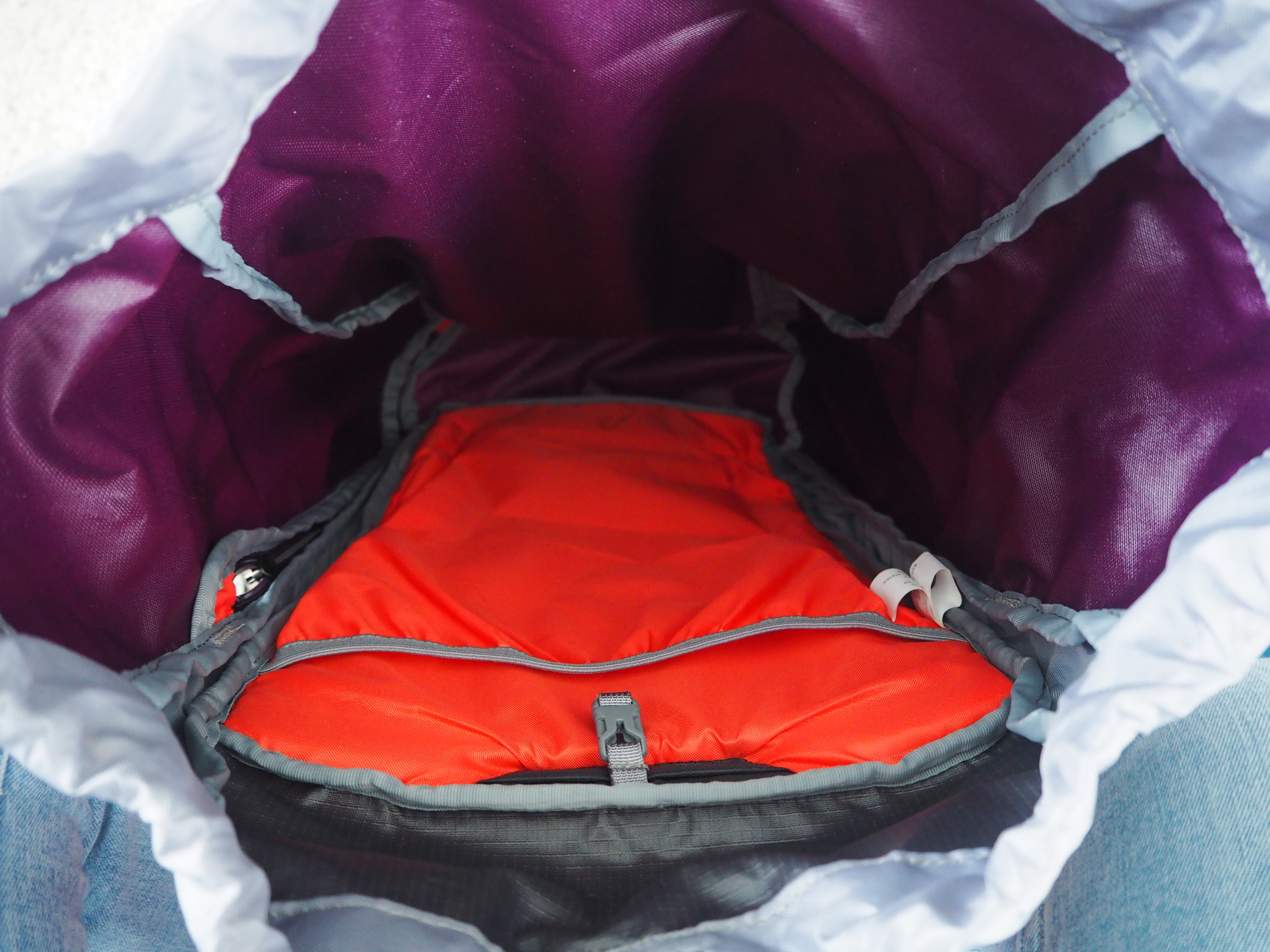 Rucksack von innen