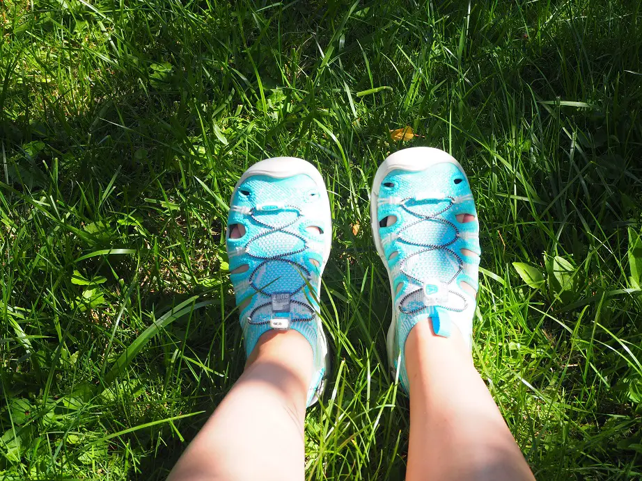 Schuhe Ansicht oben