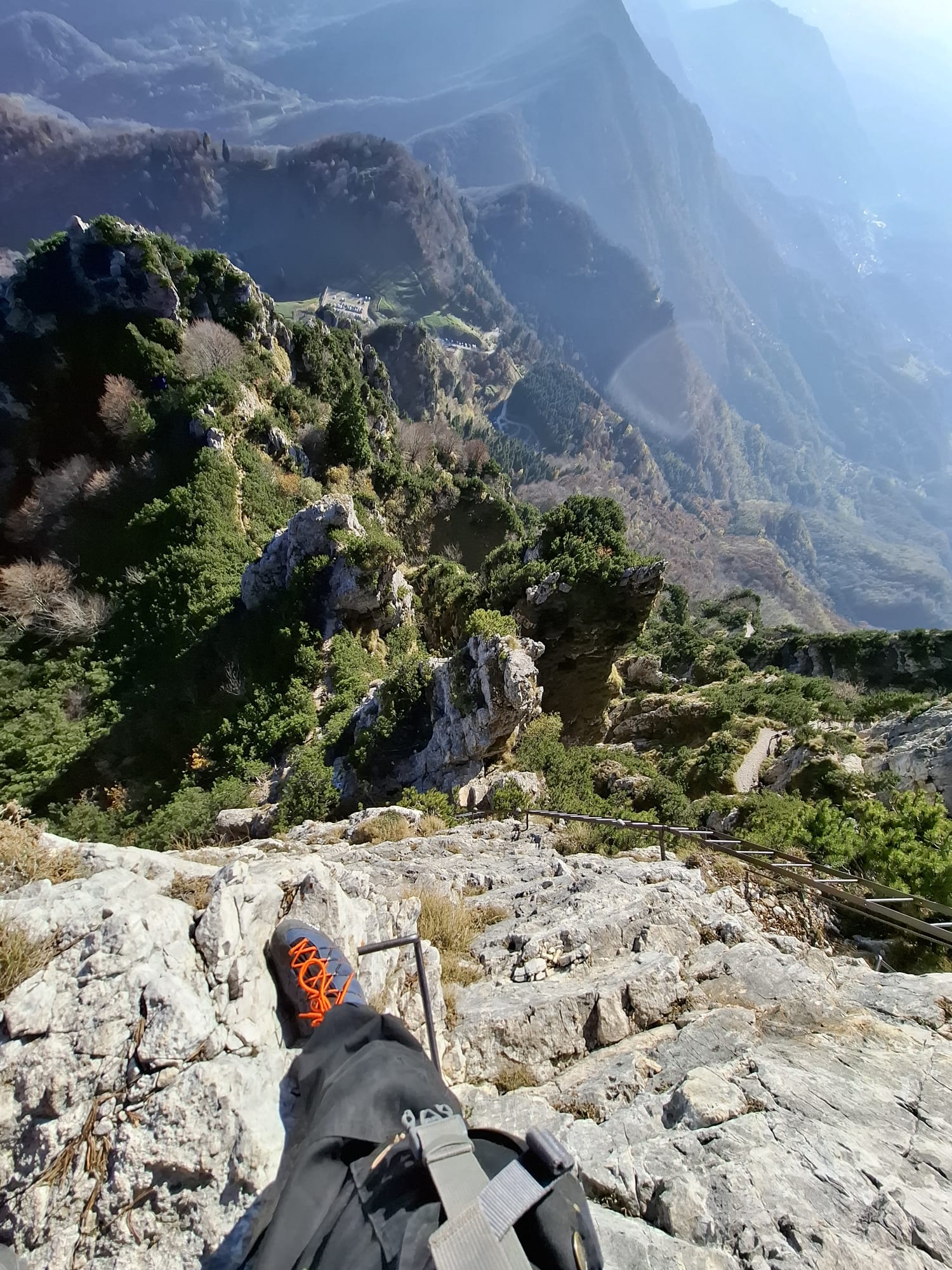 Bild auf Klettersteig 