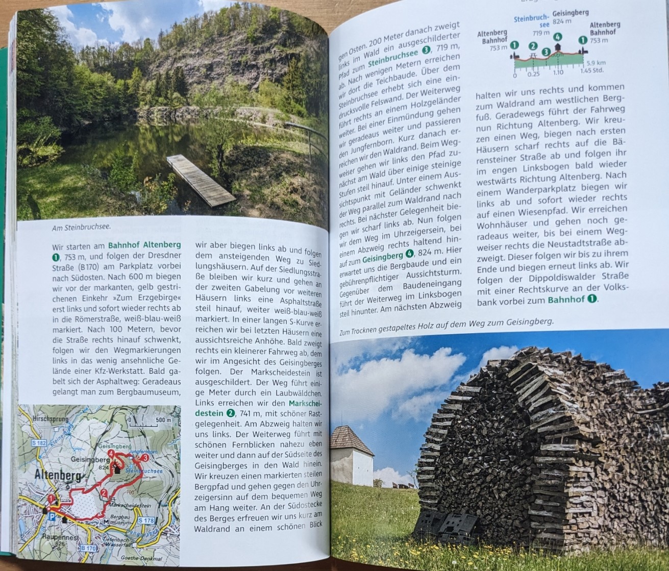 Buch Innenseite beispiel