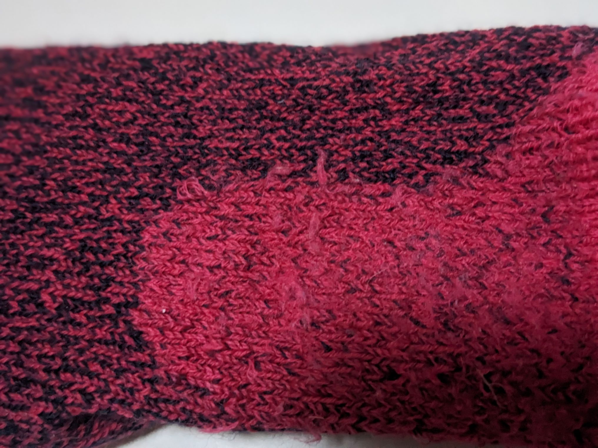 Flusen am Socken