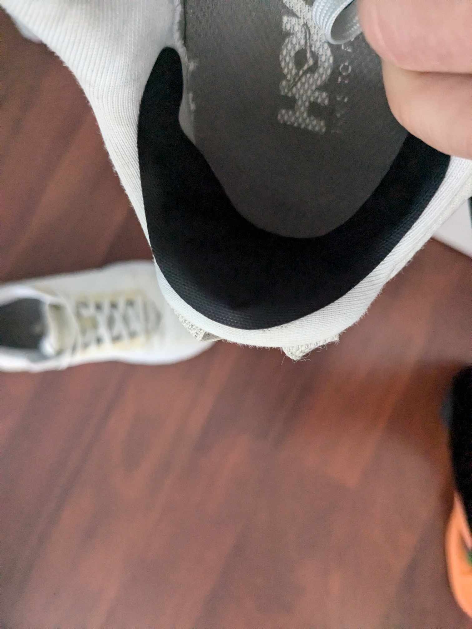Geflickter Schuh 