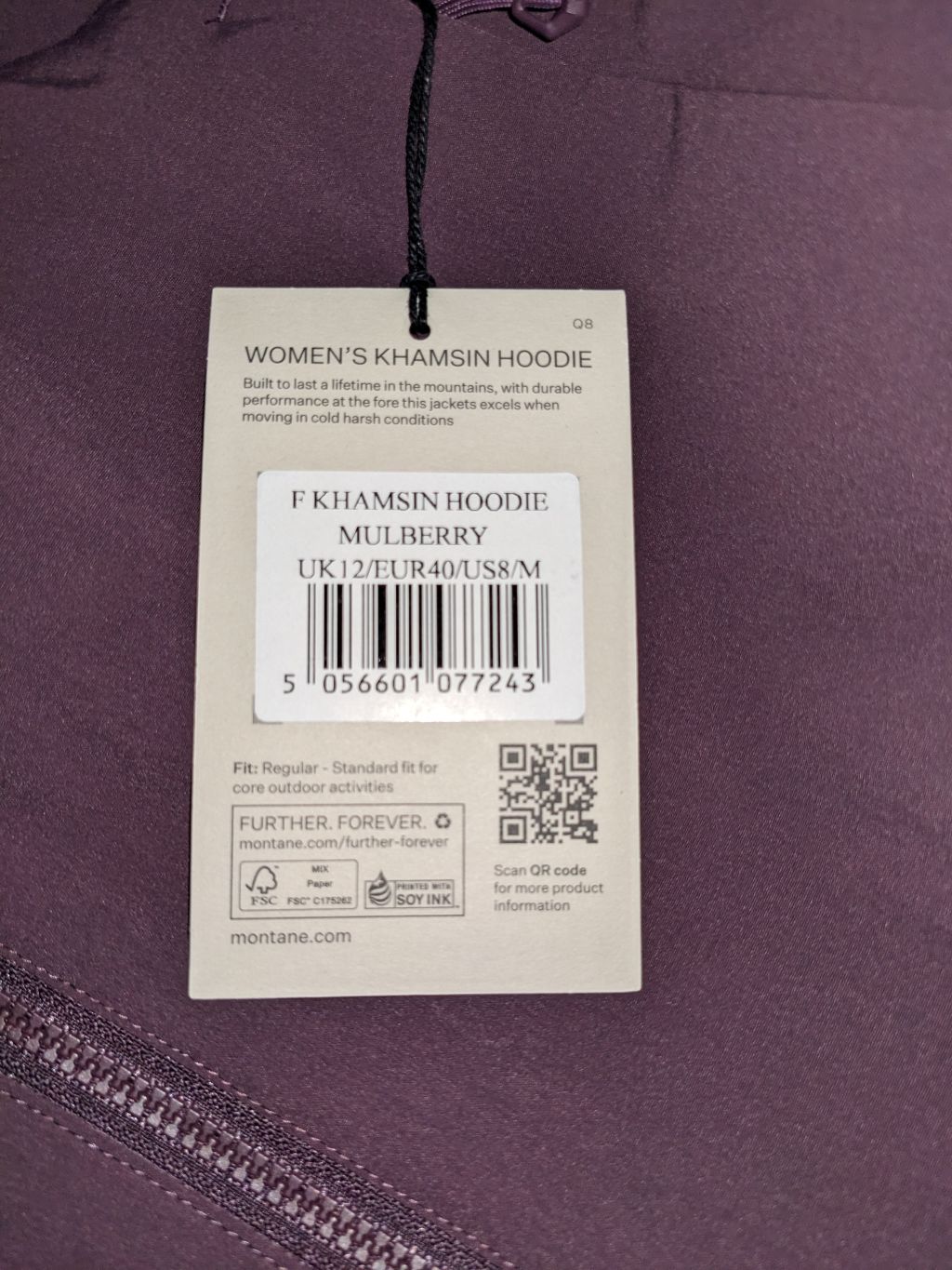 Label Produktinfo