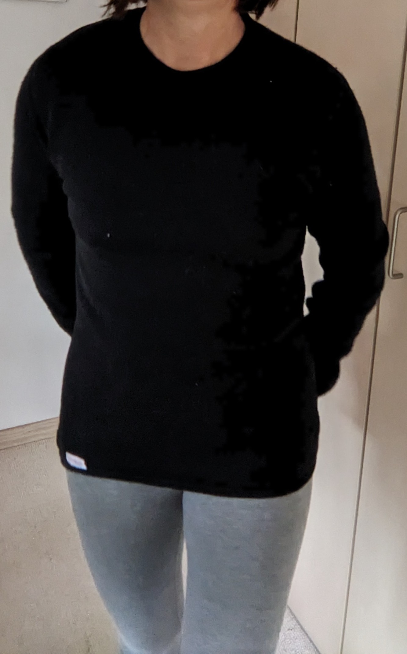 Shirt angezogen