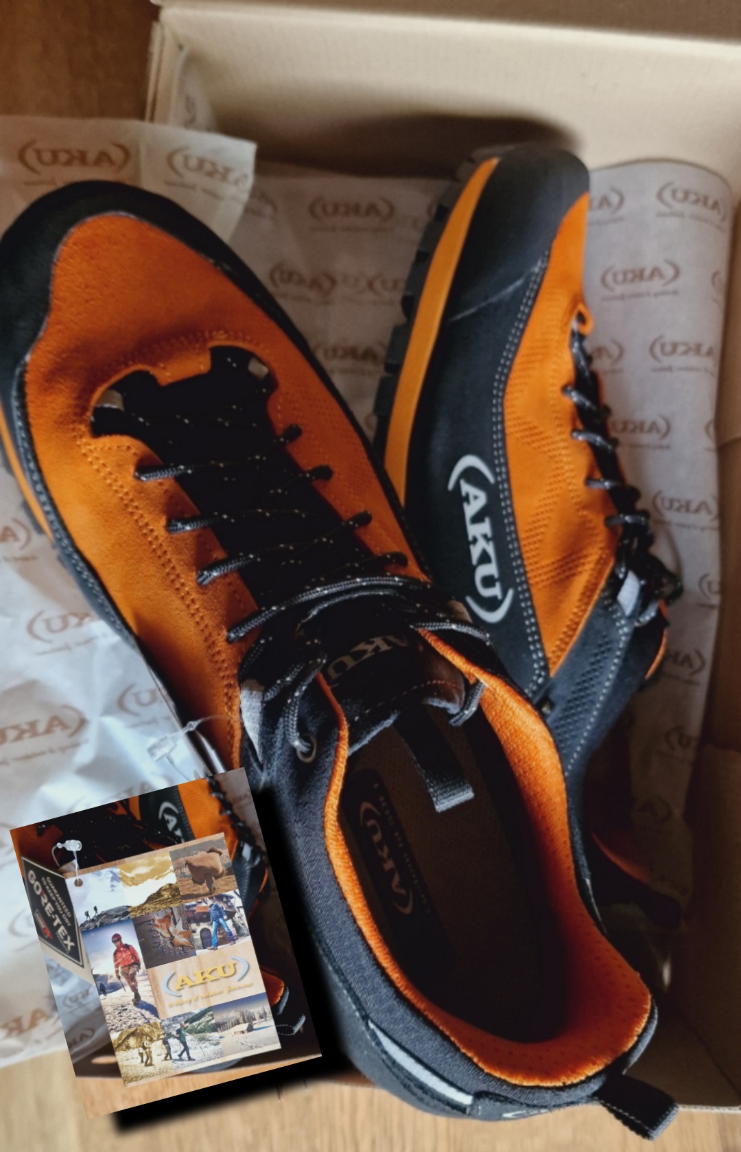 Ein stabiler Zustieg Schuh in einer frischen Farbe