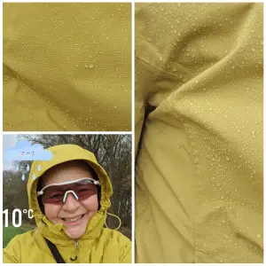 Schützt mit 15.000mm optimal auch vor Dauerregen.