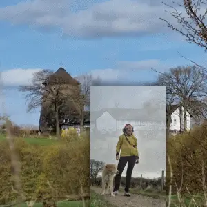 Vorbei an alten Windmühlen