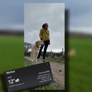 Es gibt für die Jacke kein schlechtes Wetter