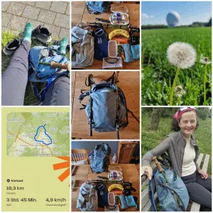 Auf langen Wanderungen bewährt sich der Rim Runner mit seinem geringen Gewicht.