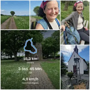 Ich habe viele tolle Touren mit dem Tagesrucksack gemacht.