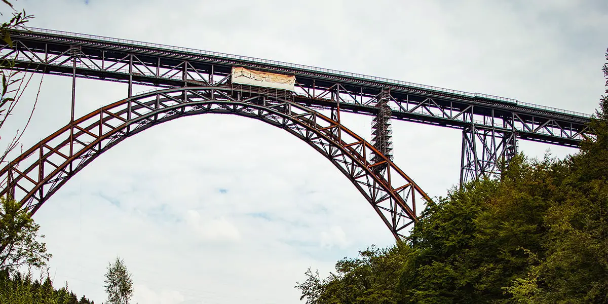 bergisches land radtouren Müngstner Brücke