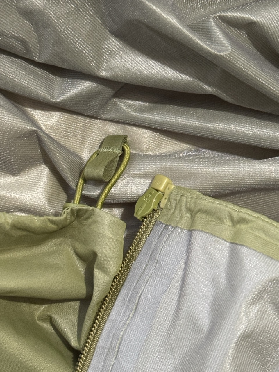 Reißverschluss Detail