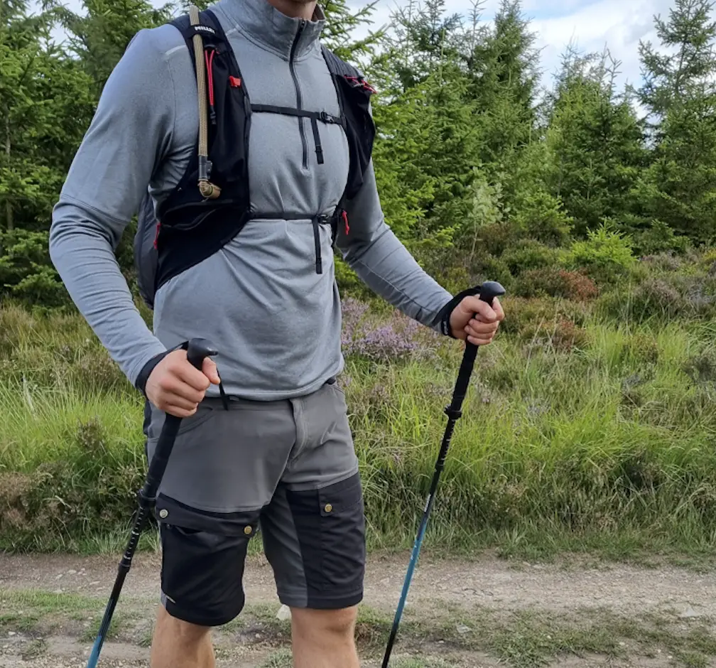 Rucksack von vorne.