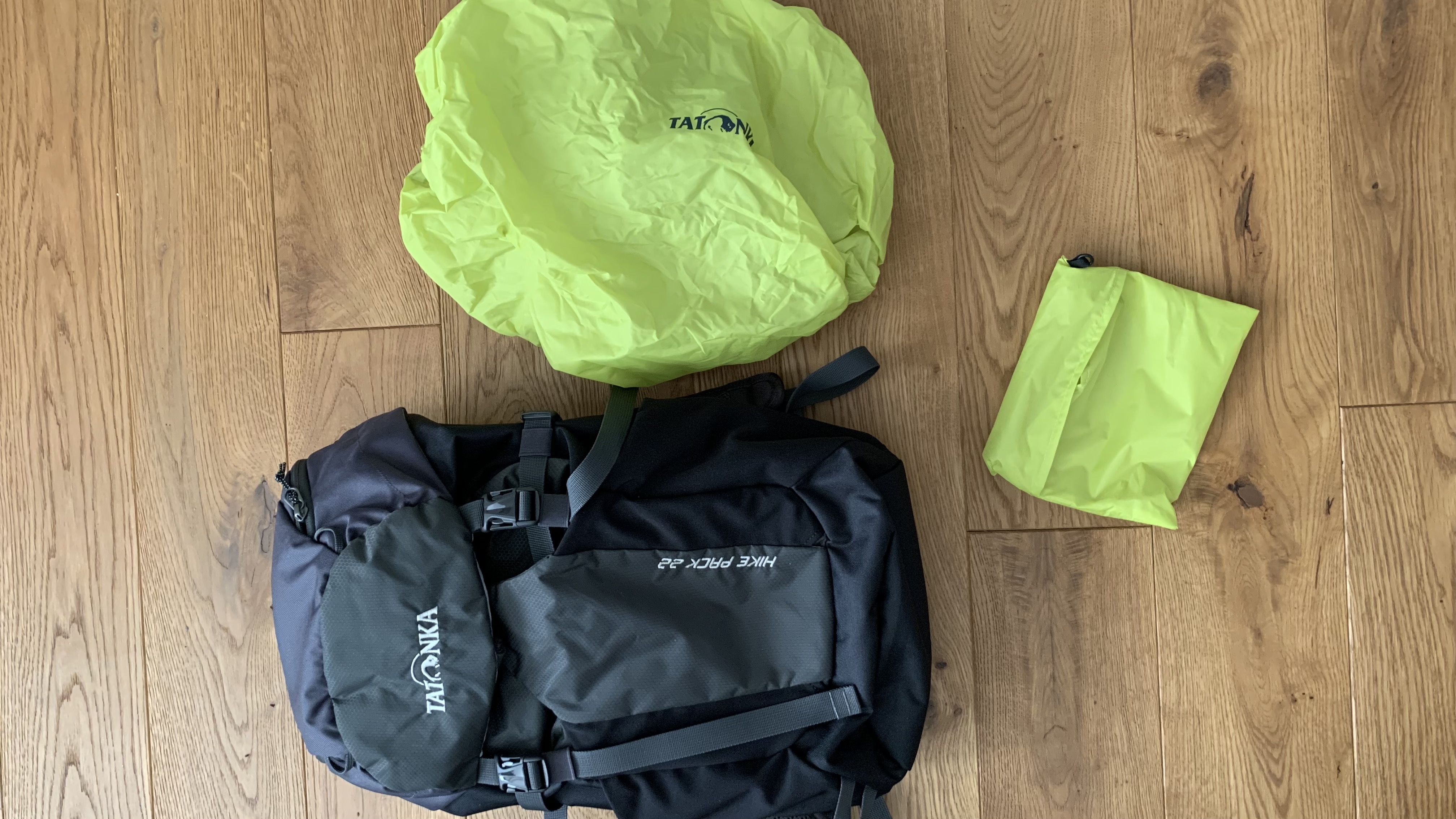 Rucksack und Cover
