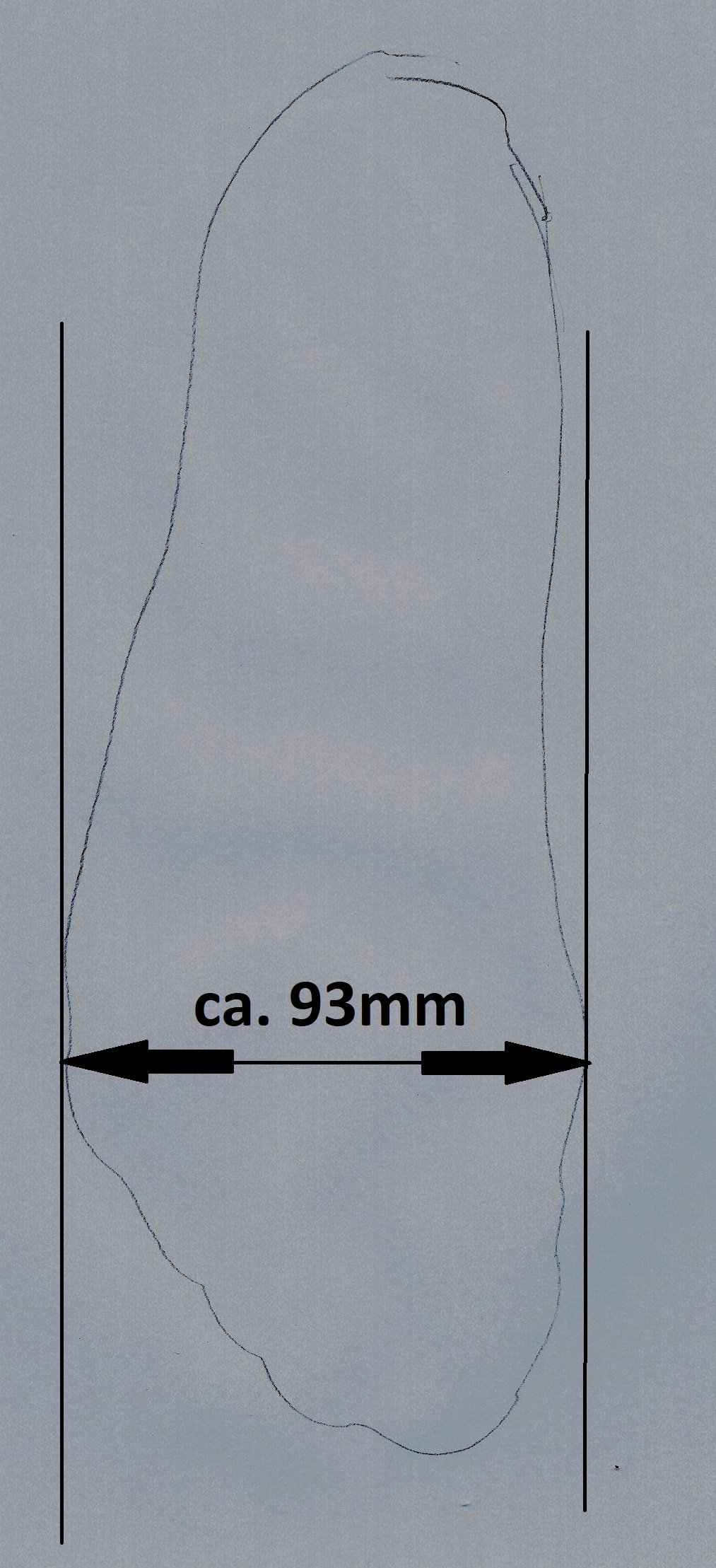 Leistenweite
