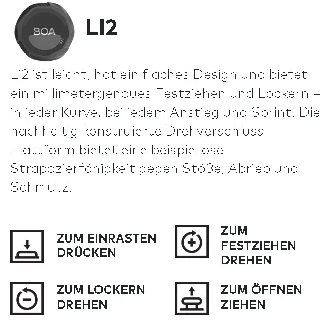 BOA Fit System 2