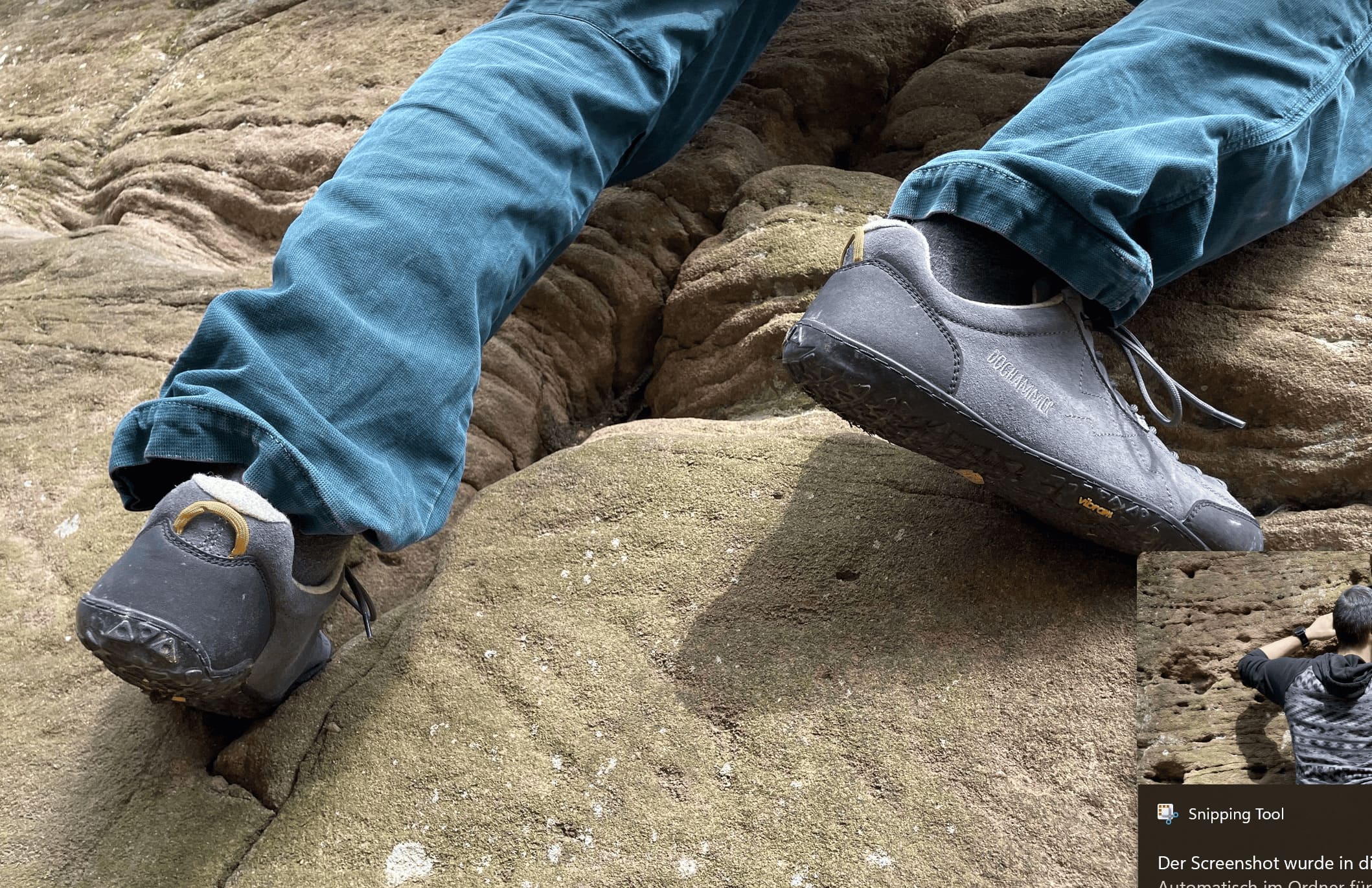 OUTSIDEstories-Test: DOGHAMMER	Terrar Rock Wool - Barfuß-Wandeschuhe, Herren
