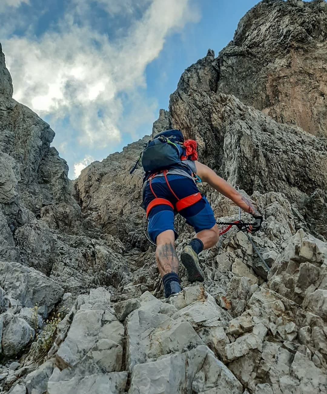 Im Klettersteig