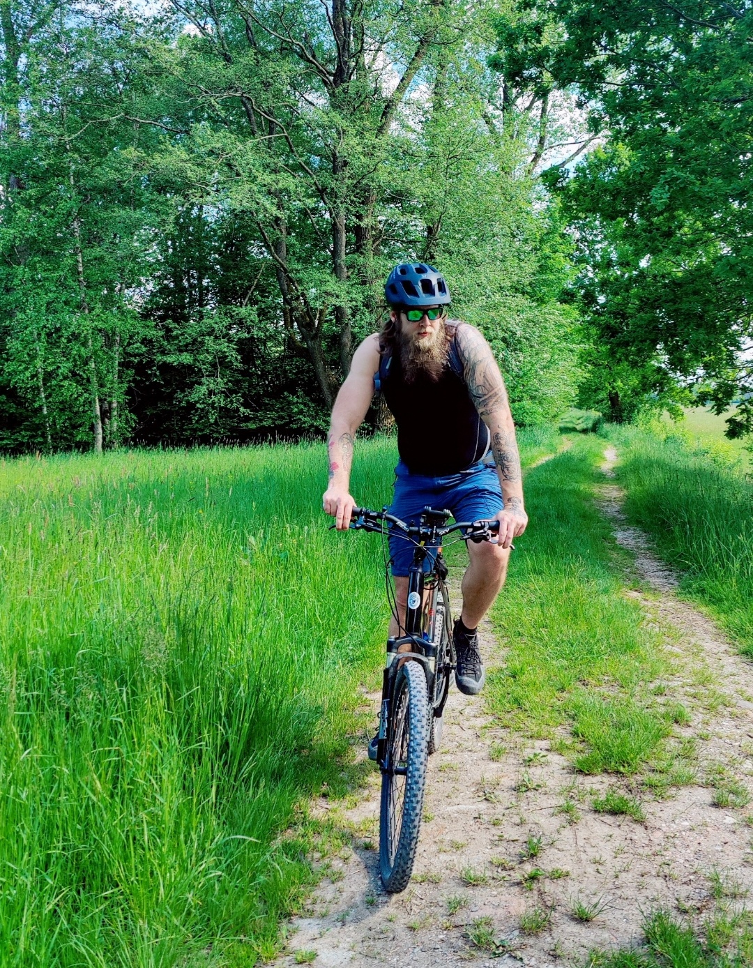 Rockrider MTB ST 500 auf Tour