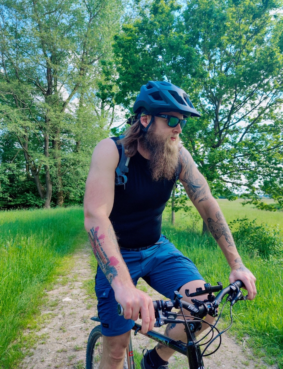 Rockrider MTB ST 500 auf Tour